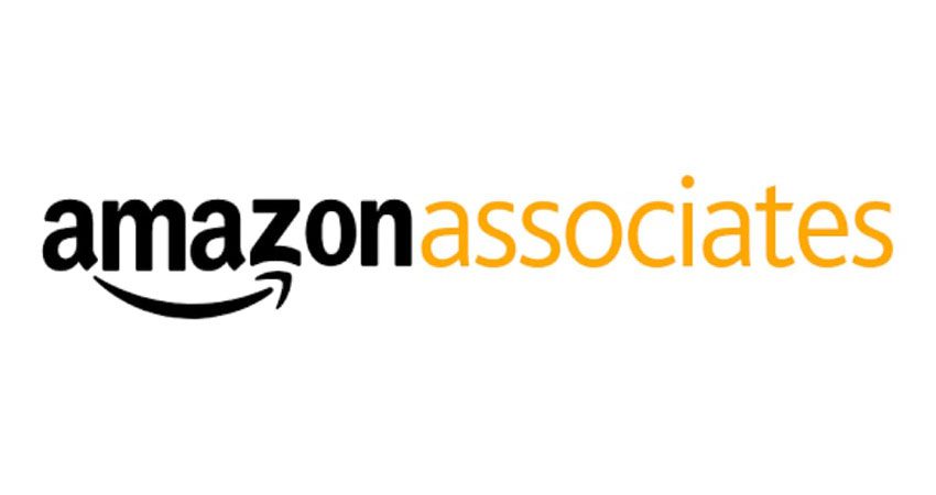 Amazon Associates logo text on a plain background